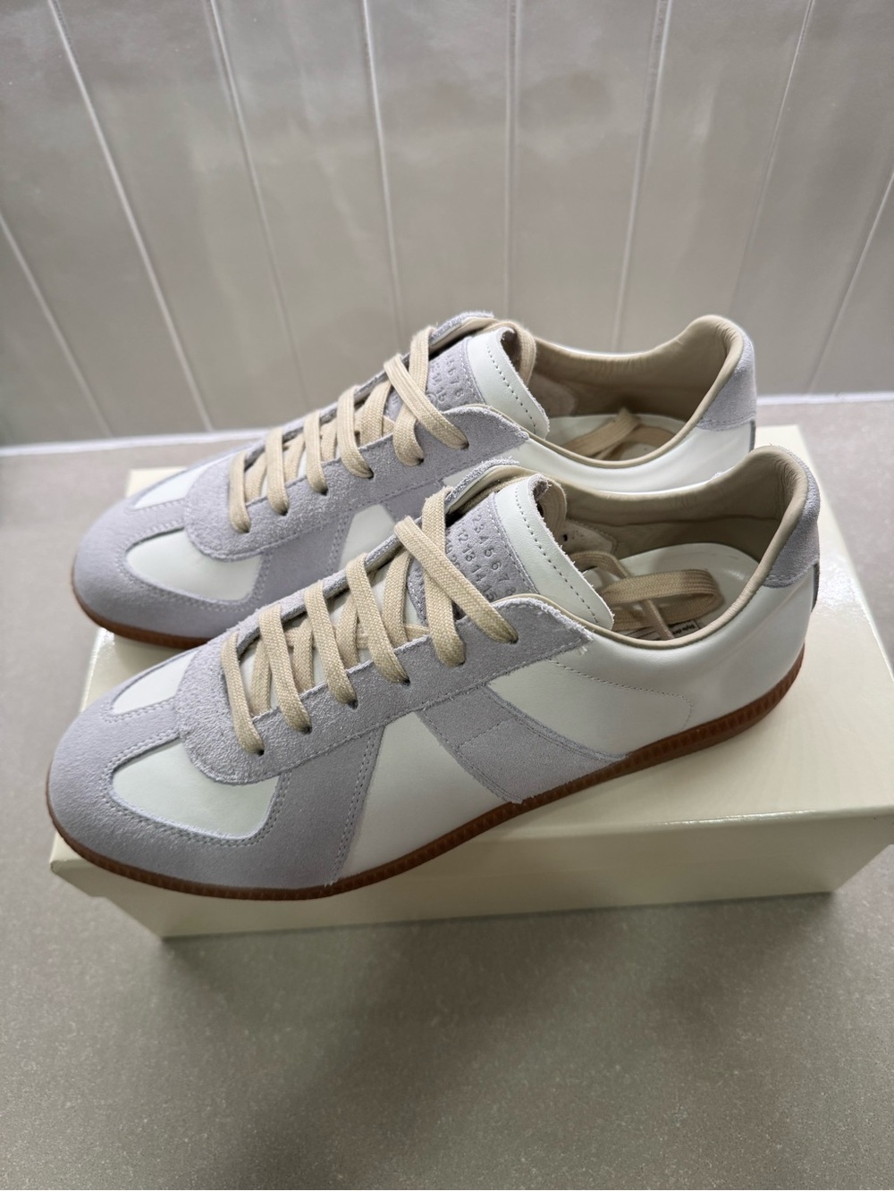 Maison Margiela GAT Men’s EU 45 or US 11 White/Grey - Picture 4 of 11